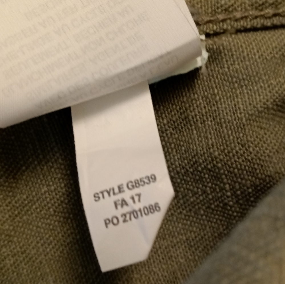 J. Crew Camoflauge Utility Jean-Style Jacket Size Large - Picture 12 of 12